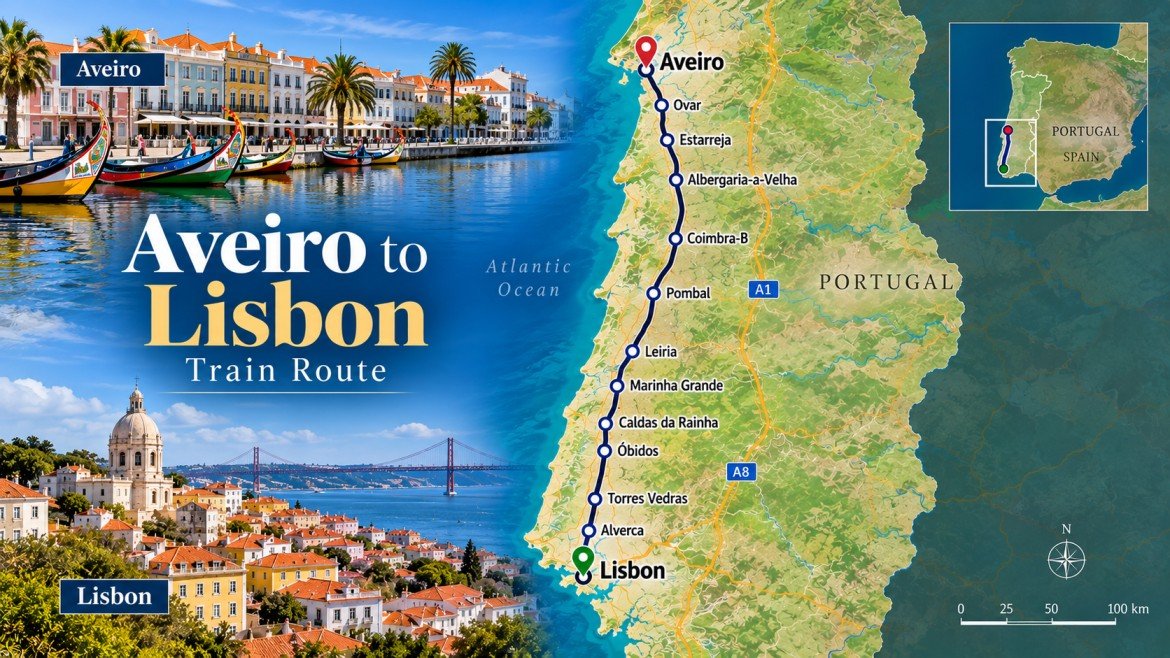 Aveiro to Lisbon Train