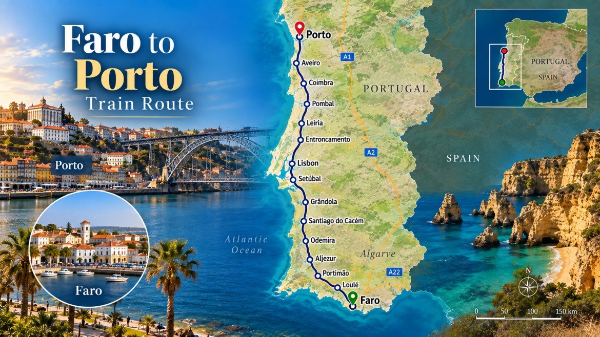 Faro to Porto Train