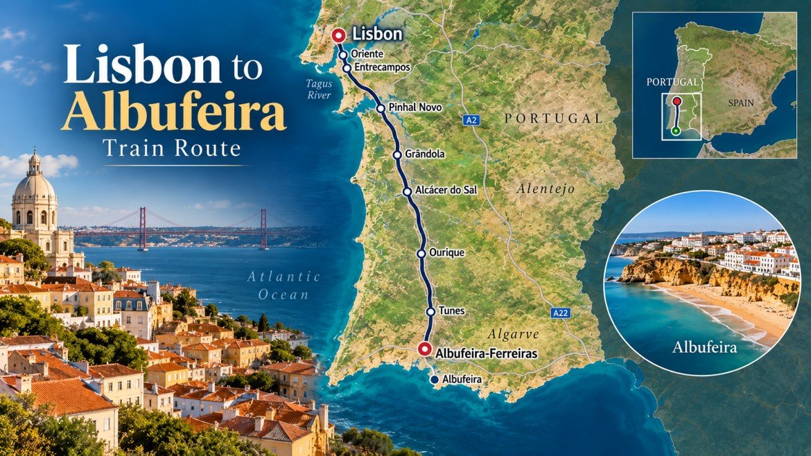 Lisbon to Albufeira Train