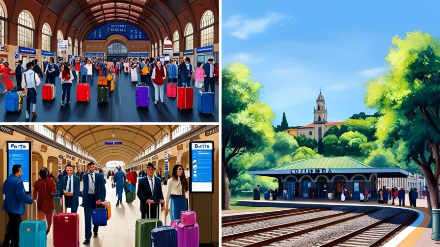 Porto to Coimbra Train Stations