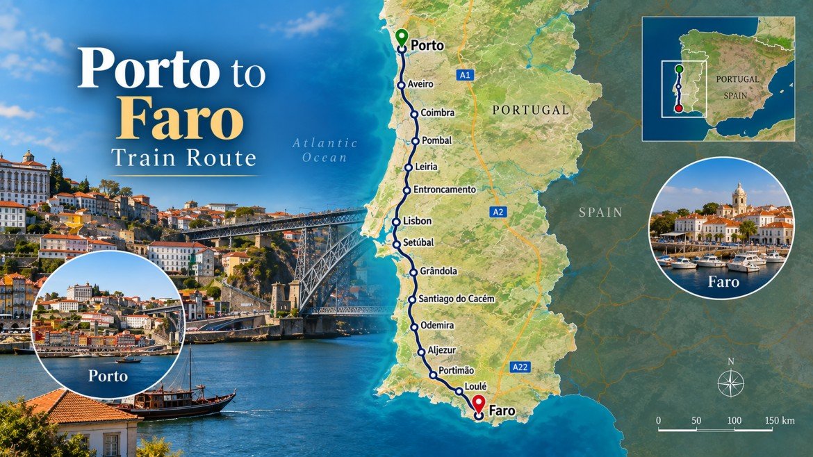Porto to Faro Train
