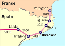 map Trains From Madrid To Barcelona