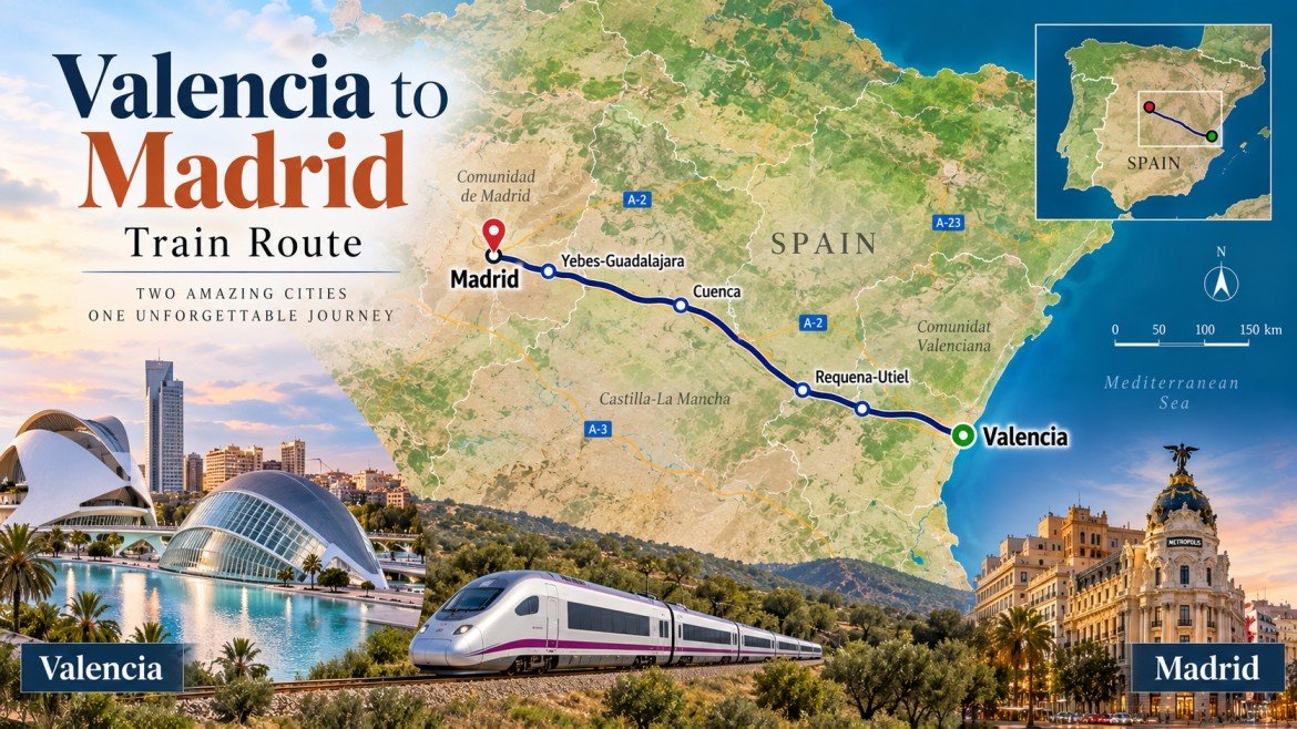 Valencia to Madrid Train