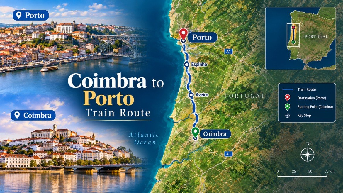 coimbra to porto train