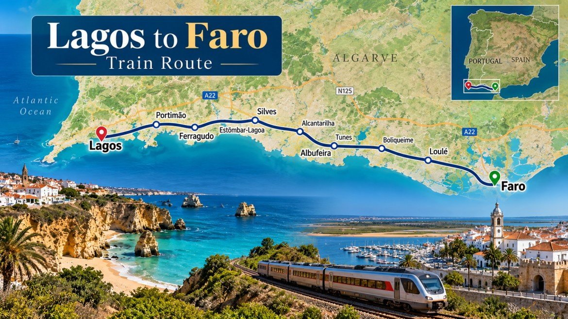 Lagos to Faro Train Route